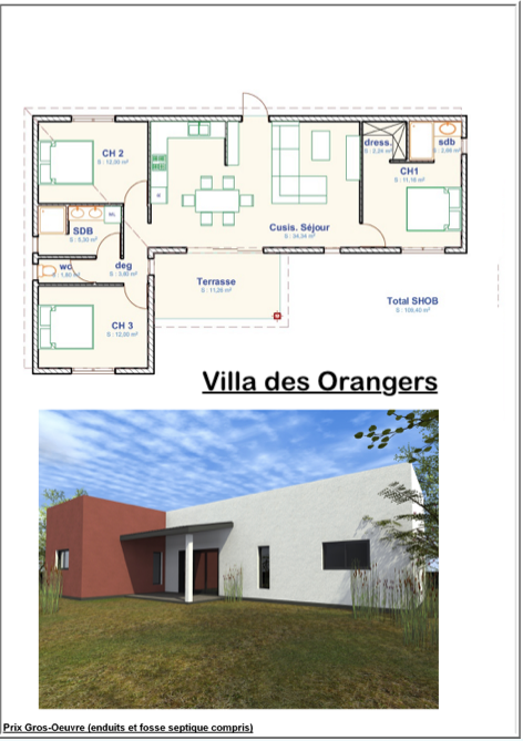 Villa des orangers
