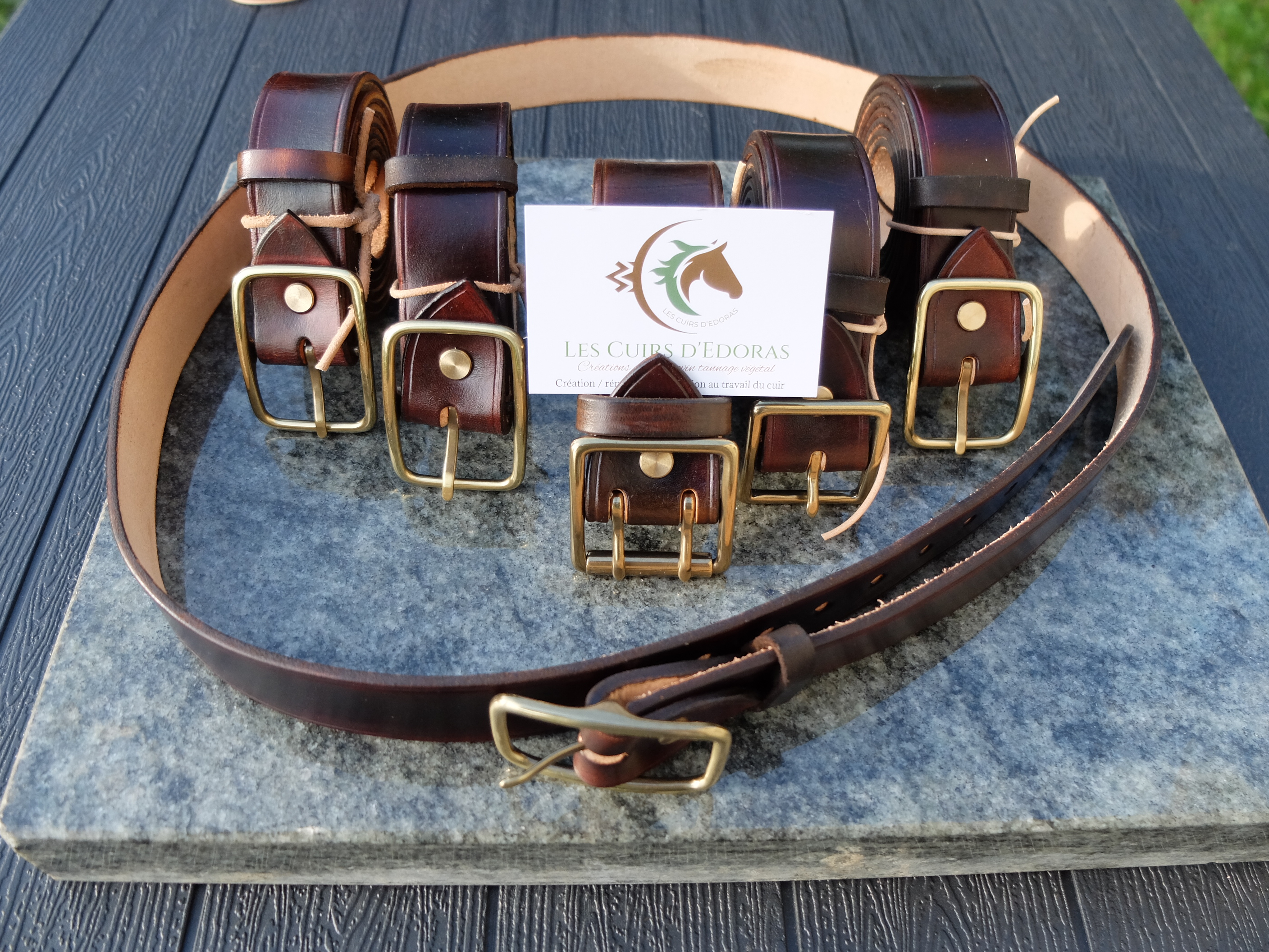 Ceinturons marrons