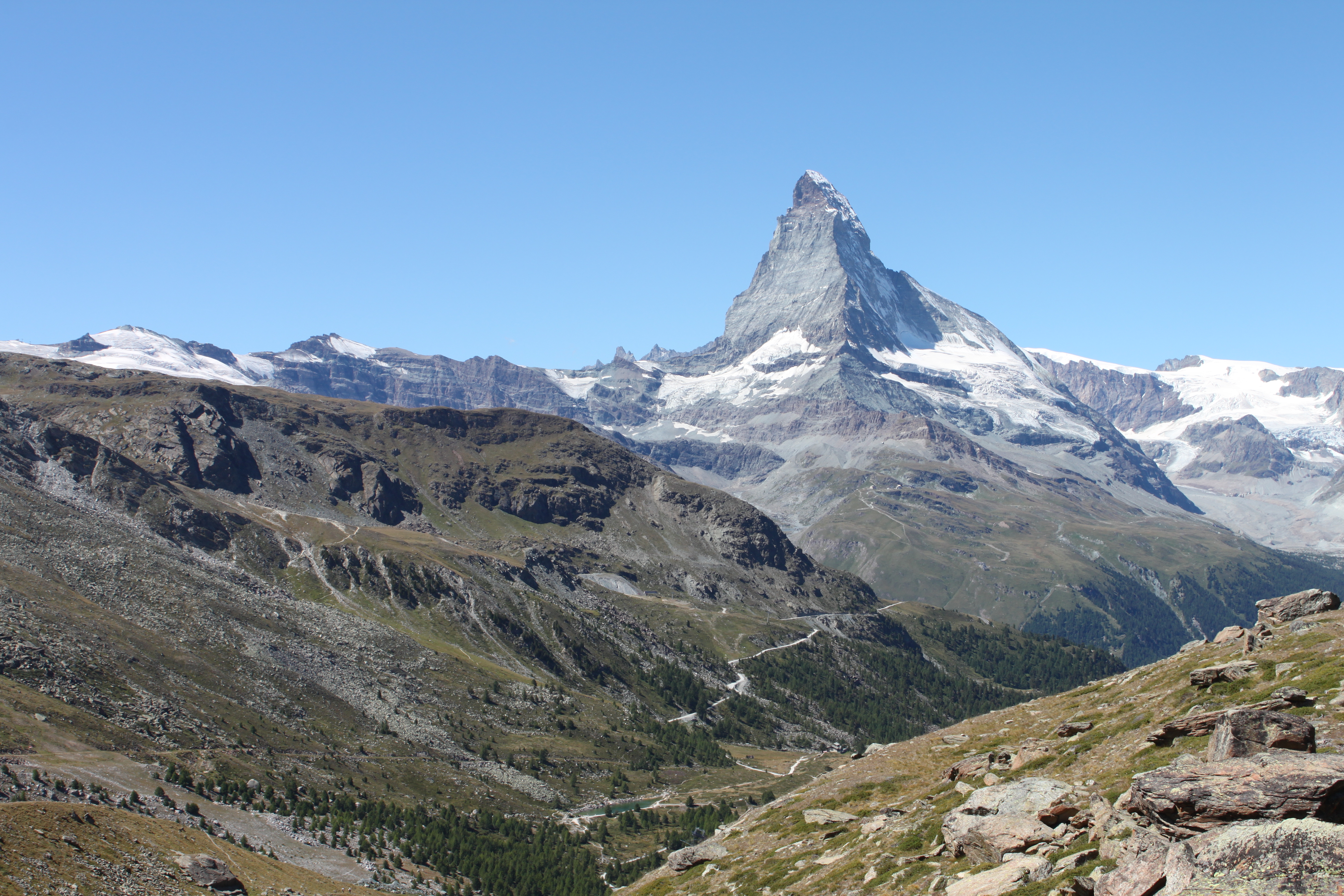 Cervin / Matterhorn dans les Alpes suisses