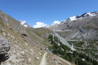 Lac de Grindjesee au loin / Photos paysages suisses