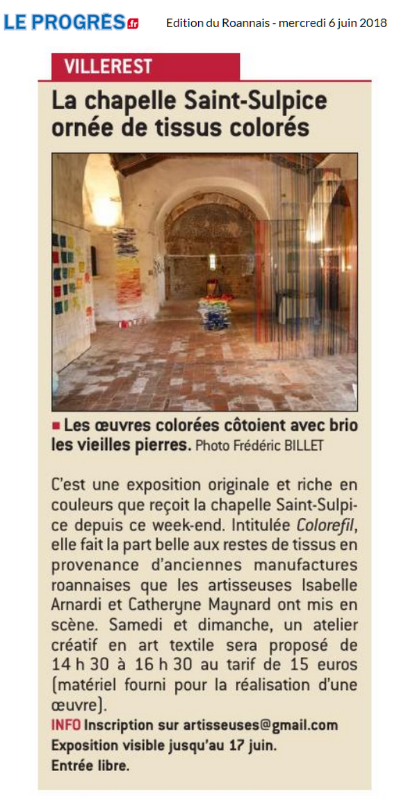 Colorefil Le Progres 06062018