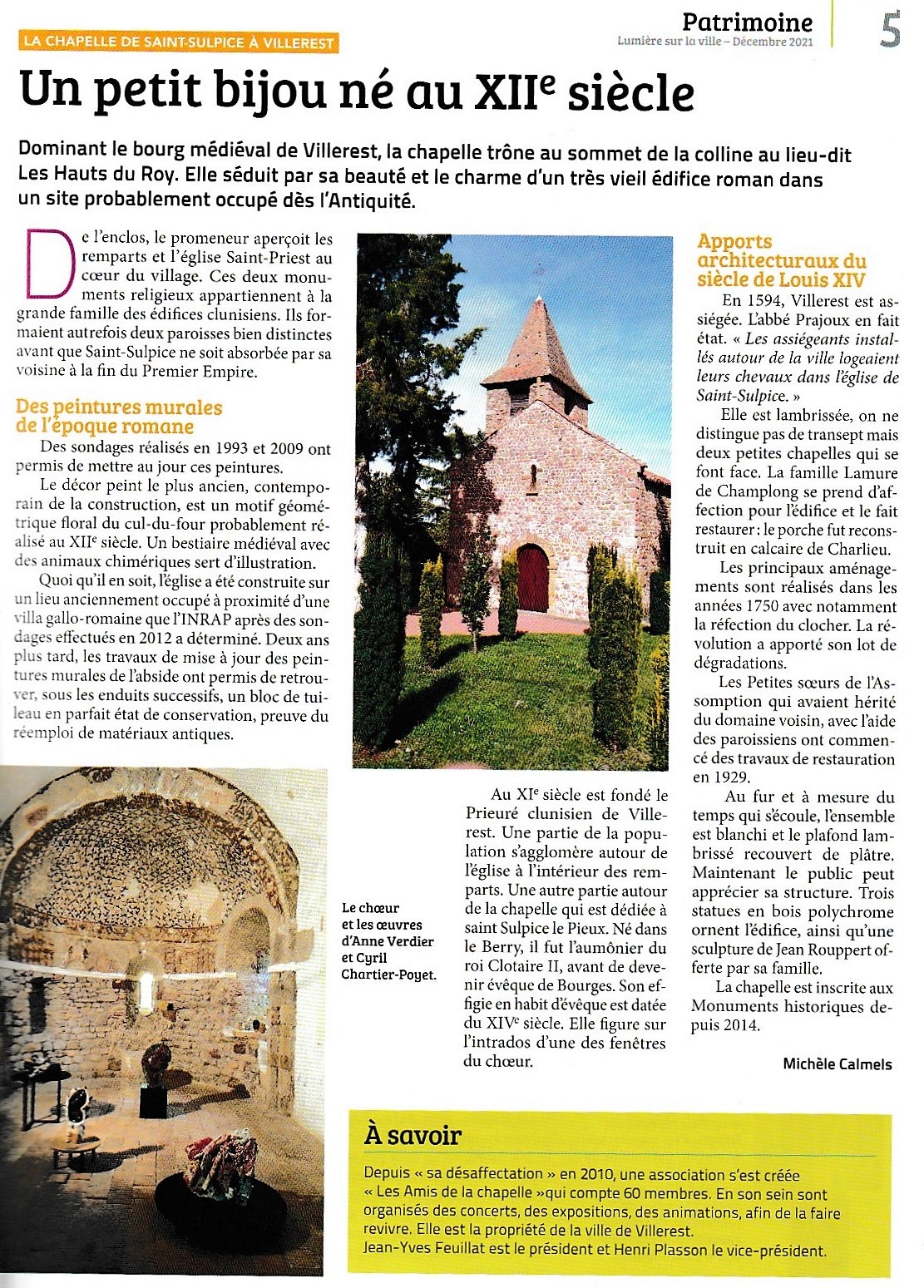 Chapelle Calmels