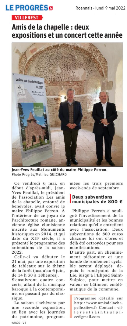 Article-Le-Progres-09052022