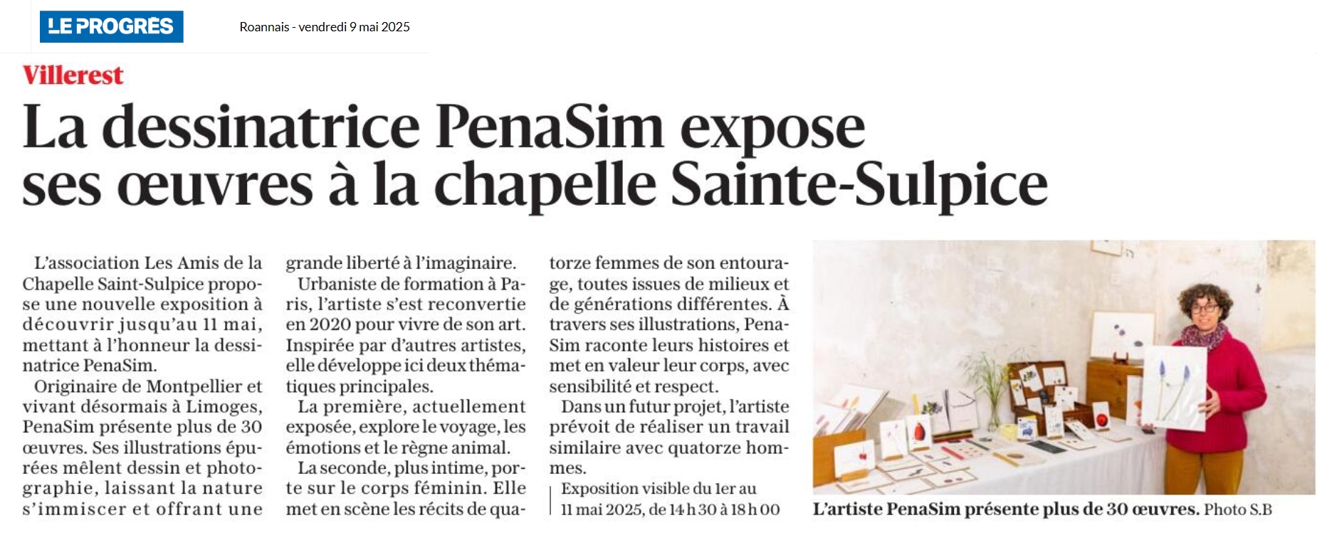 Article-Le-Progres-Expo-PENASIM-09052025