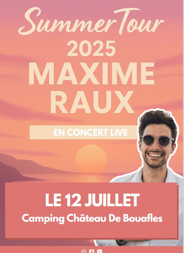 2025 camping affiche concert du 12 juillet