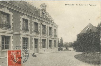 Bouafles le chateau et le pigeonnier 2 1907