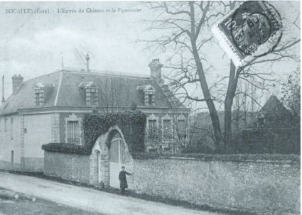Bouafles le chateau et le pigeonnier 3 1902