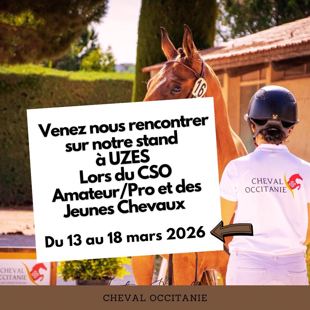 Stand Cheval Occitanie au Haras National d'Uzès