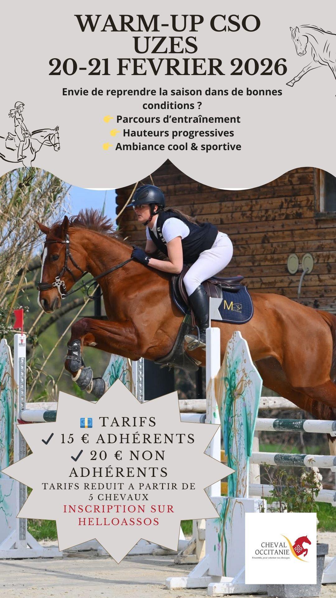 Warm-Up au Haras National d'Uzès