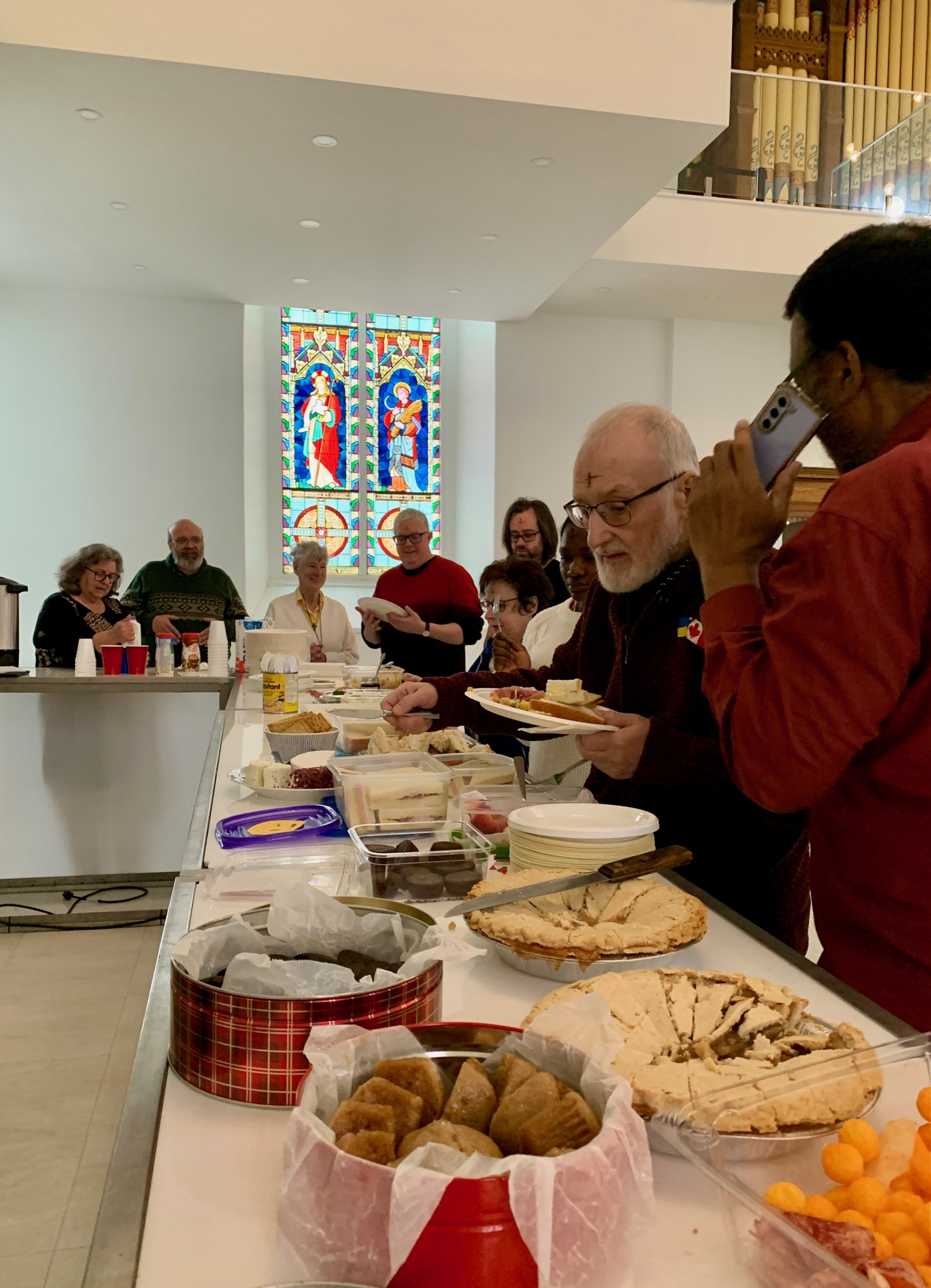 2025 3 9 1st sunday lent communion ashes o 18 