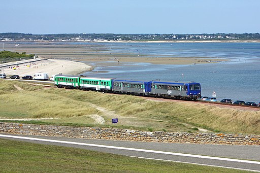 Train Auray - Quiberon- Tire Bouchon - 56 Morbihan-Bretagne
