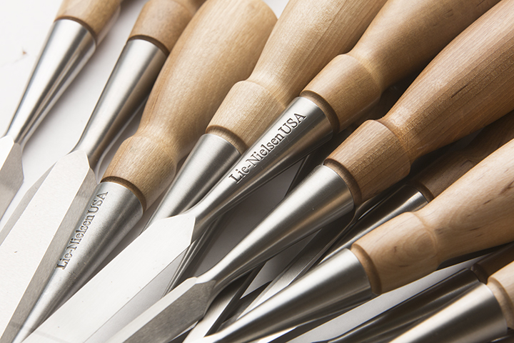 Les ciseaux chanfreinés Lie-Nielsen