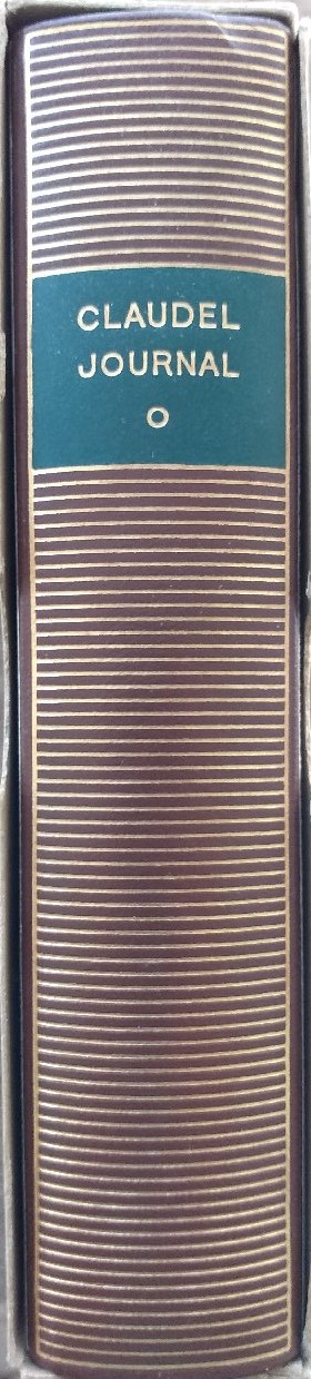 Volume 205 de Claudel dans la Bibliothèque de la Pléiade