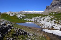 Lac, lapiaz et glacier de Tsanfleuron / Photos de Suisse