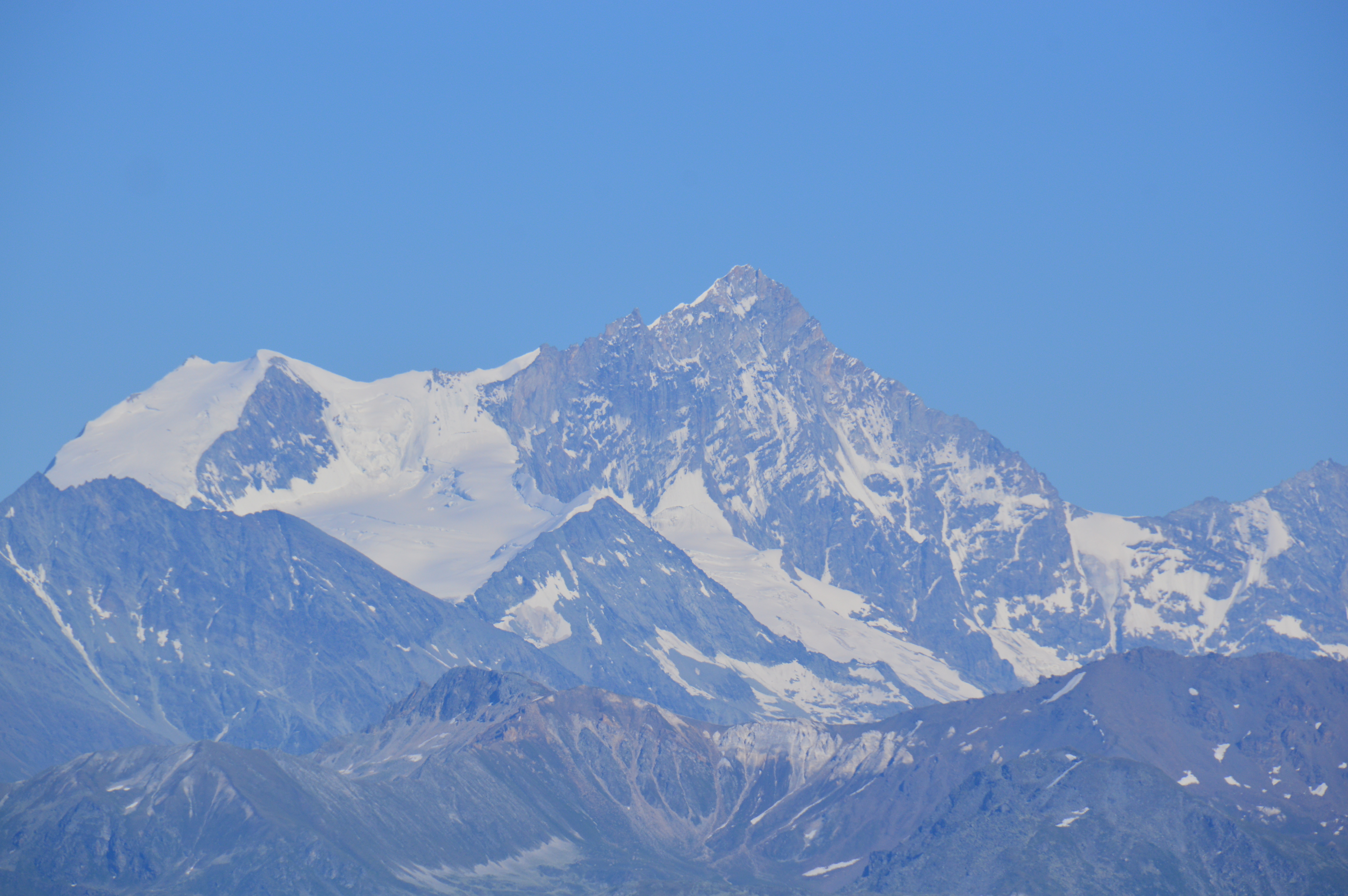 Bishorn et Weisshorn / Sommets Alpes suisses