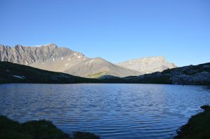 Lac des lapiaz de Tsanfleuron / Alpes et montagnes suisses