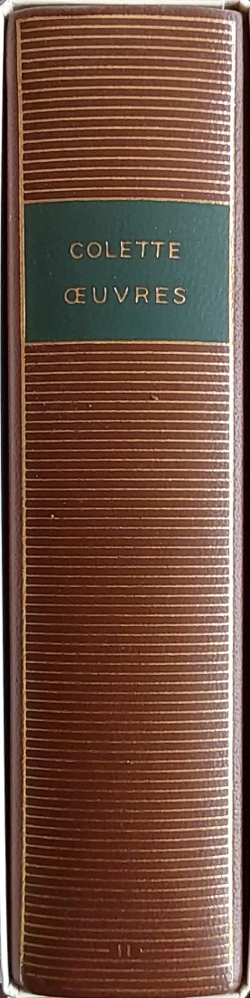 Volume 327 de Colette dans la Bibliothèque de la Pléiade.