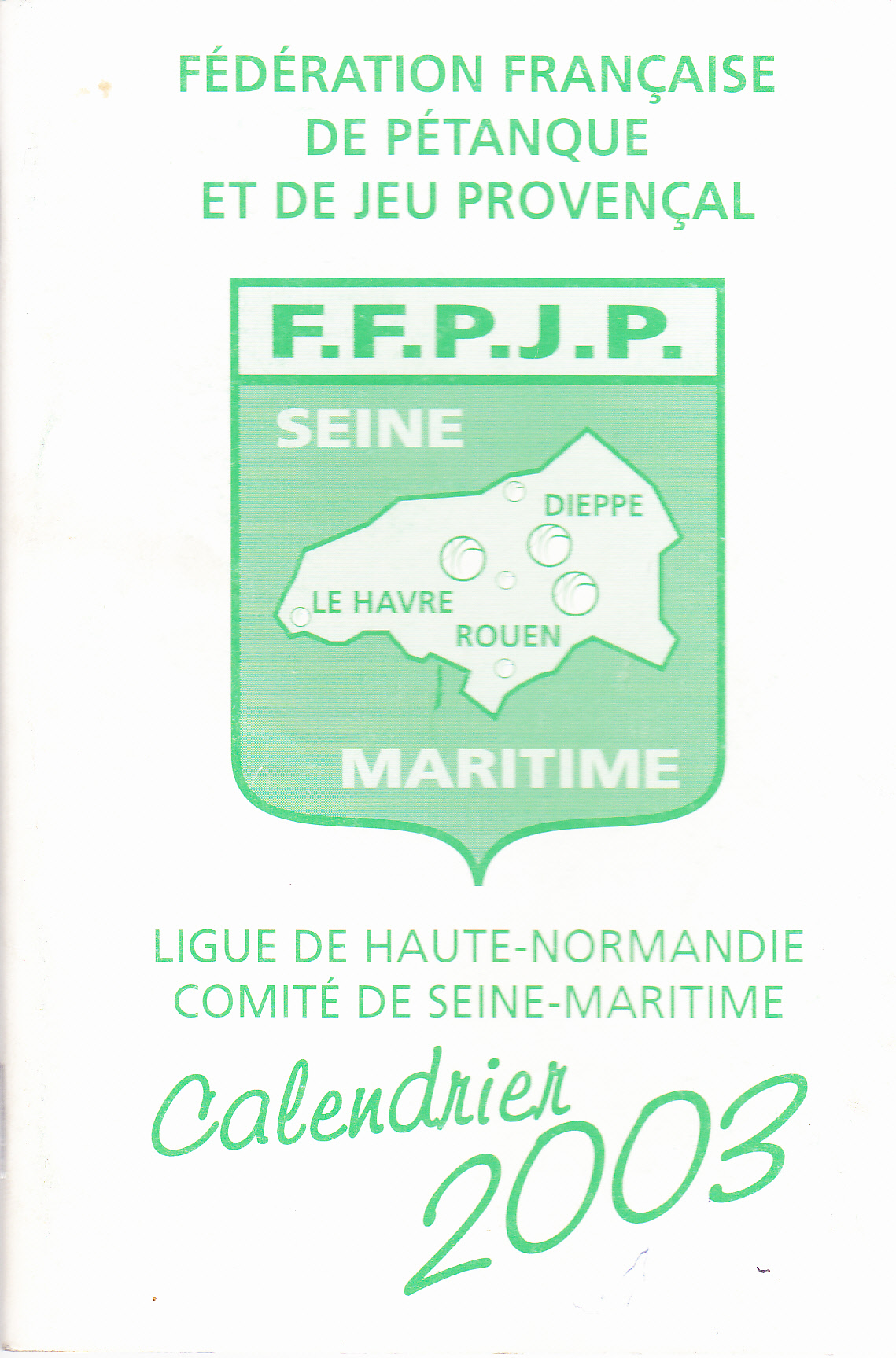 Calendrier 0015