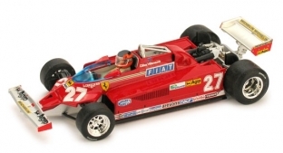 126 ck turbo gp italie avec pilote 1981 villeneuve g