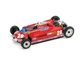 126ck gp monaco 28 version avec pneus de transport 1981 pironi