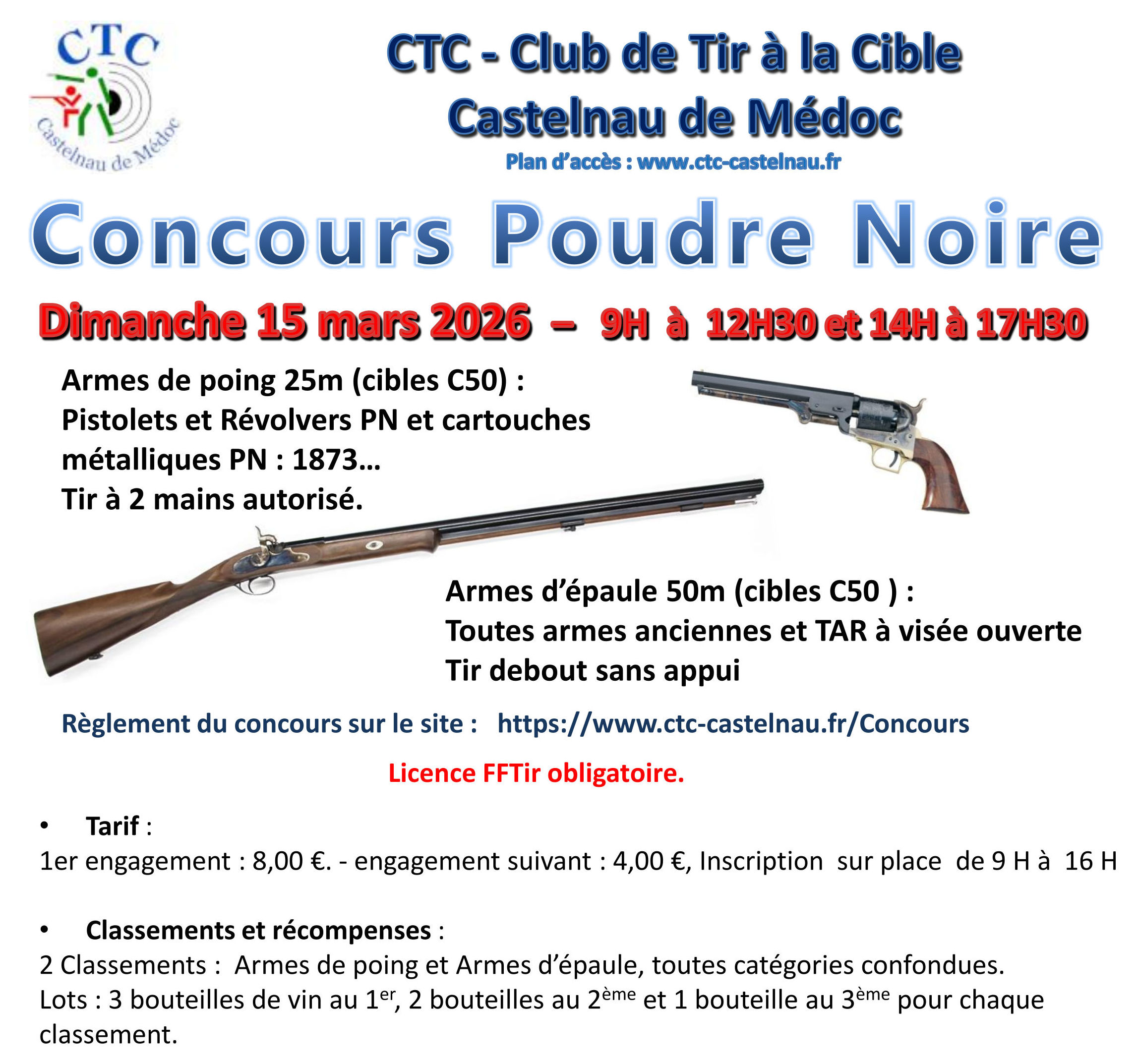 Concours PN/TAR du 15/03/2026