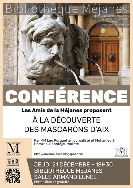 A la découverte des mascarons d'Aix