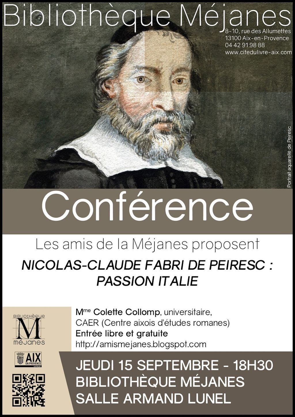 Nicolas-Claude FABRI de PEIRESC:  PASSION ITALIE