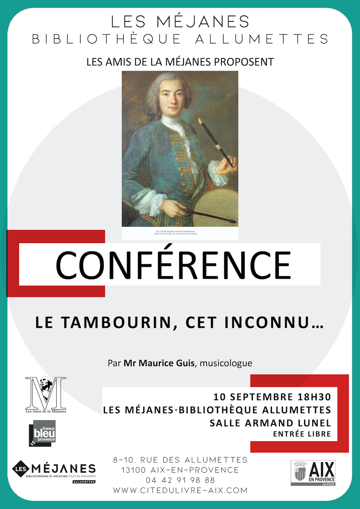 Le tambourin, cet inconnu