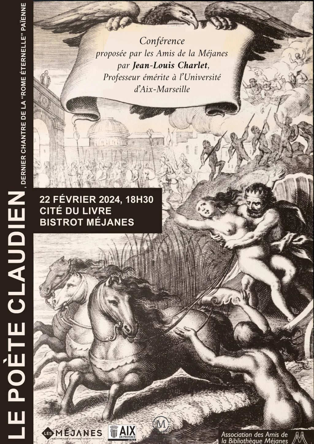 Le poète Claudien, dernier chantre de la “Rome éternelle” païenne