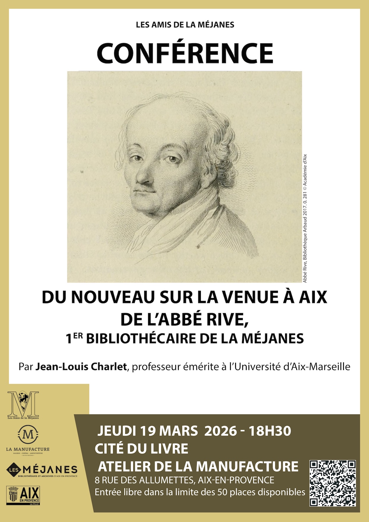 Du nouveau sur la venue à Aix de l'abbé Rive