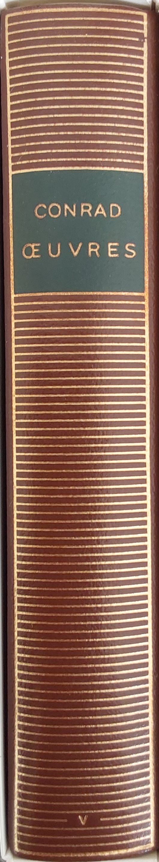 Volume 384 de Joseph Conrad dans la Bibliothèque de la Pléiade.