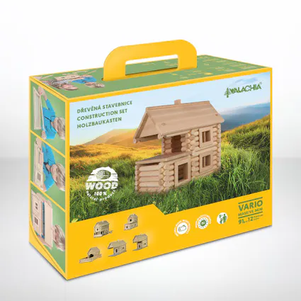 Maquette à Construire d'un Chalet Tirelire en Bois Maquette à Construire d'un Chalet Tirelire en Bois
