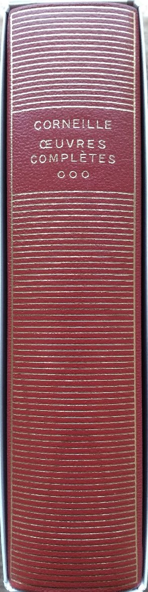 Volume 340 de Pierre Corneille dans la Bibliothèque de la Pléiade