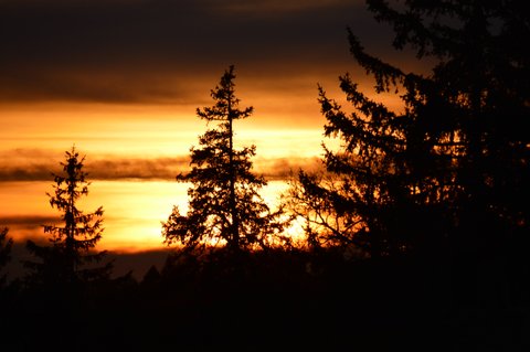 Coucher de soleil / Photos de Suisse
