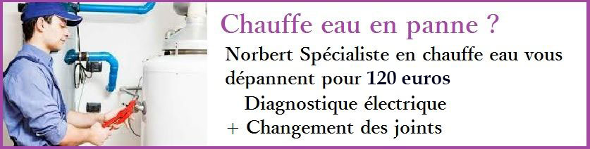 panne chauffe eau courbevoie