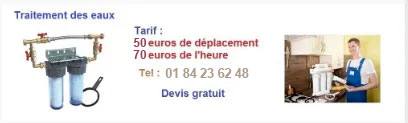 Traitement des eaux courbevoie