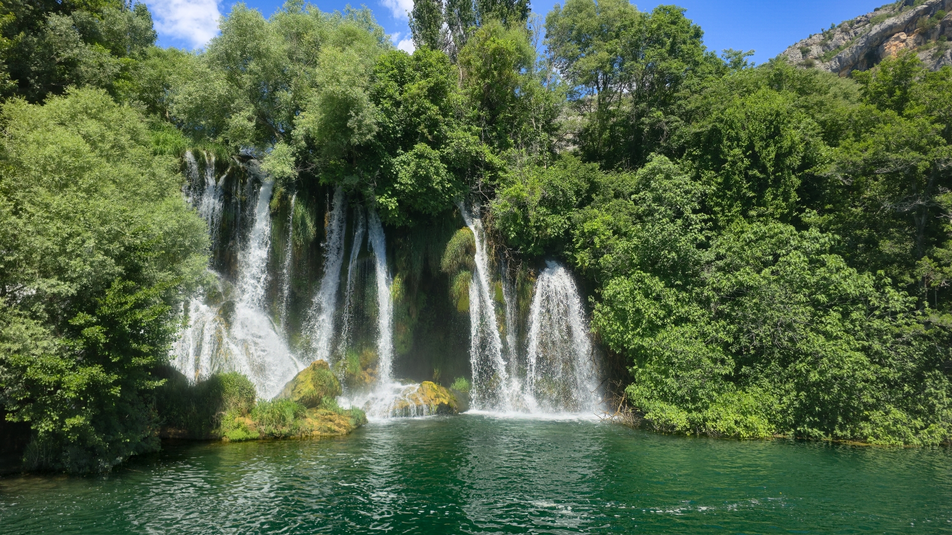 Les chutes de roski slap croatie grande 