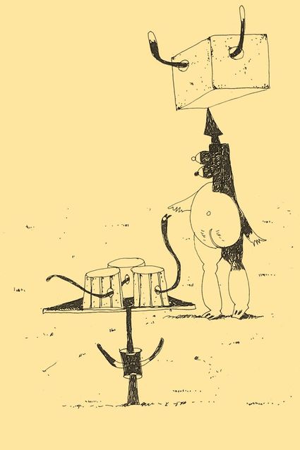 André Vereecken dessin encre de chine -1981
1