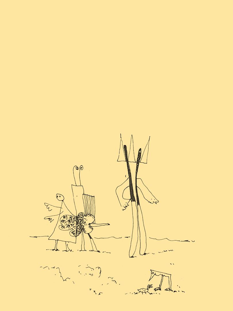 André Vereecken inkttekening -1981
7