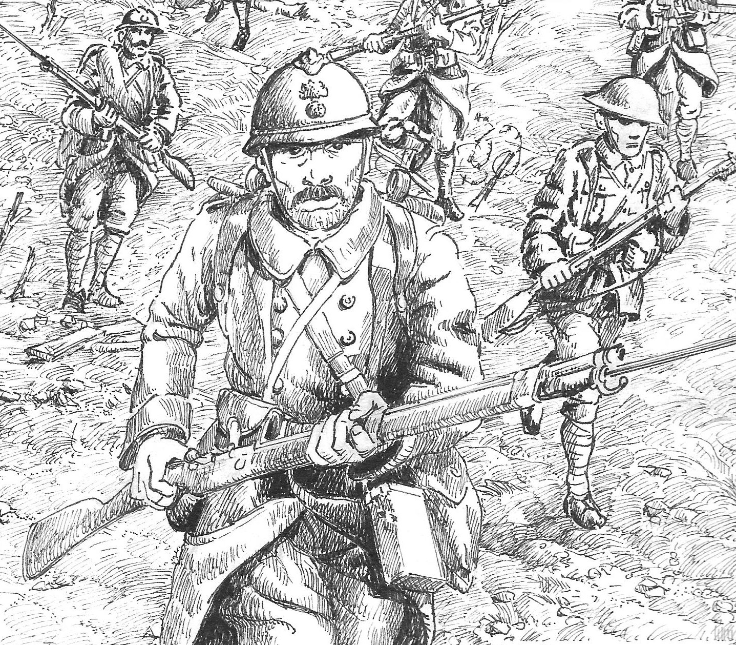 Attaque franco anglaise thiepval