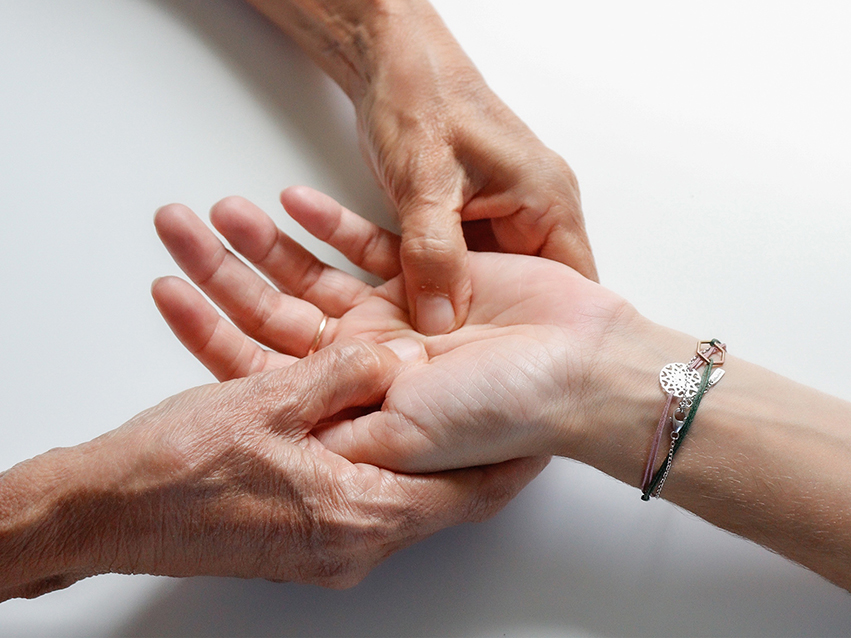 Hand-massage