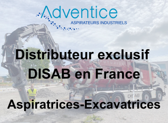 Importation des aspiratrices DISAB