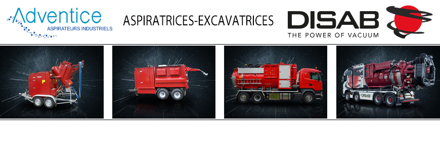 Visuel disab adventice constructeurs aspiratrices excavatrice intertas