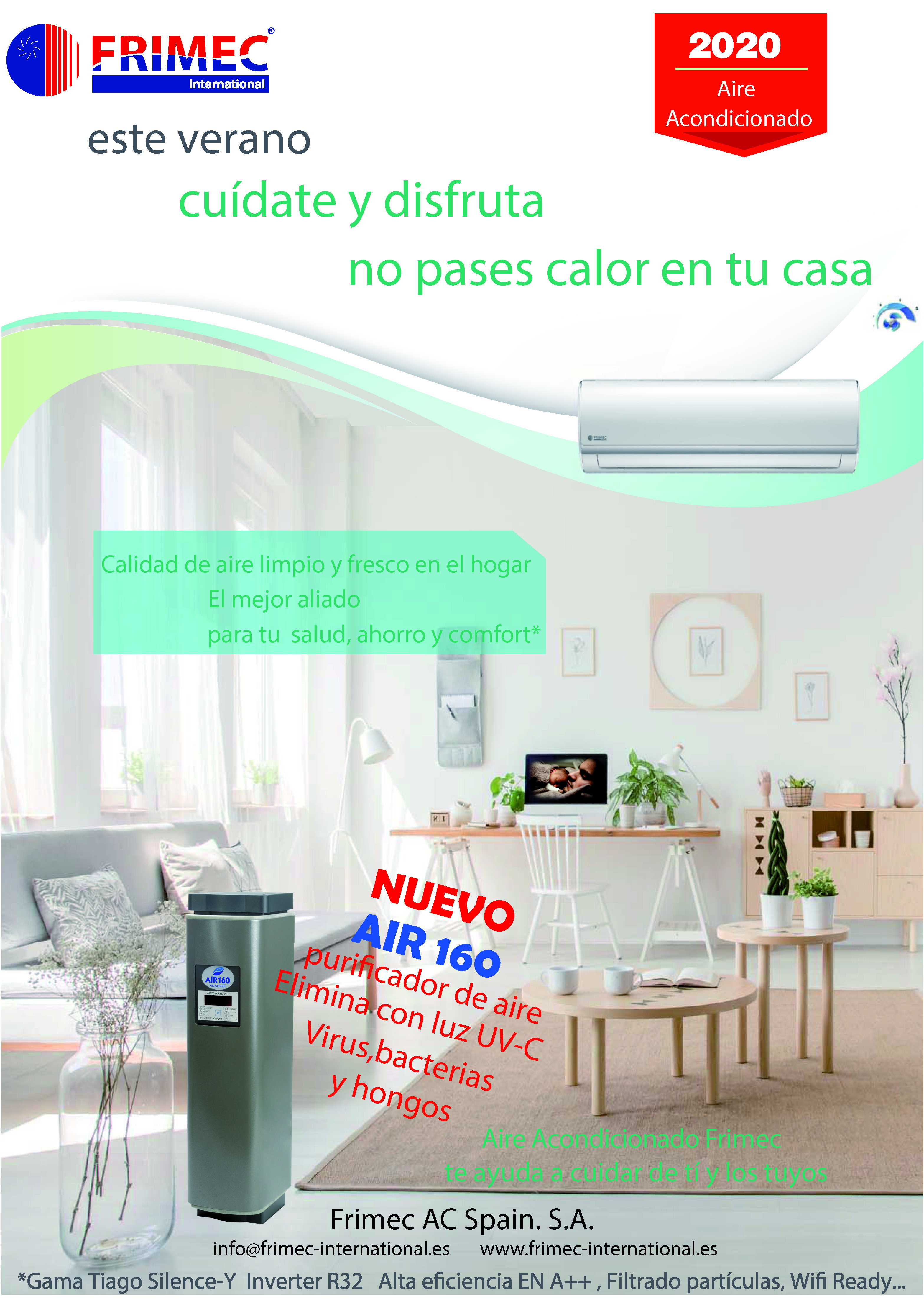 Frimec UVC AIR 160 Inverter Silence