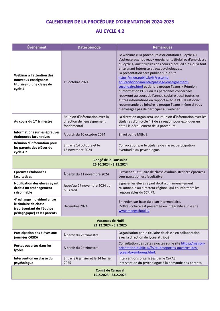 calendrier,orientation,cycle,4.2