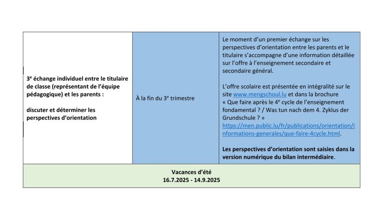 calendrier,orientation,cycle,4.1,ecole,fondamentale