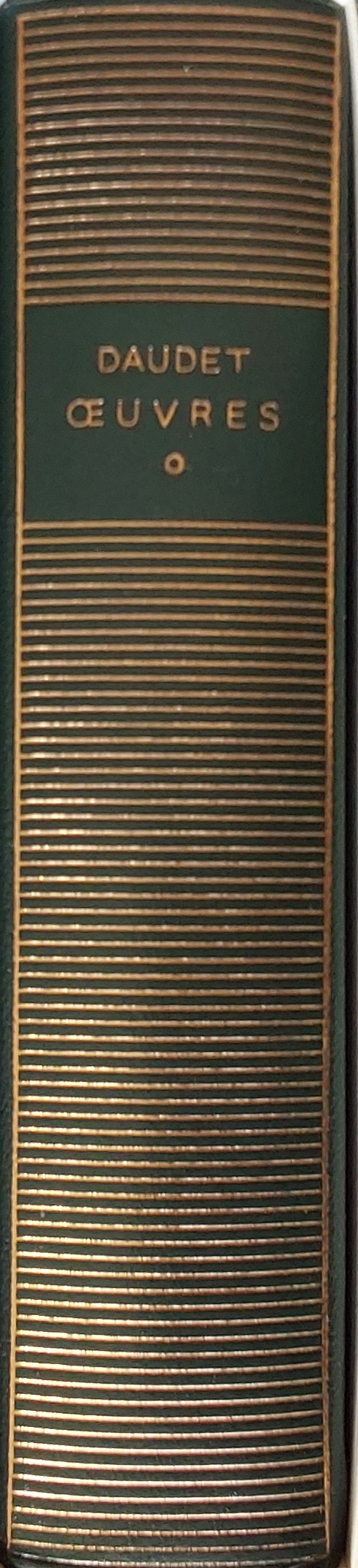 Volume 333 d'Alphonse Daudet dans la Bibliothèque de la Pléiade.
