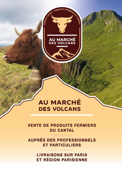 Flyer 14 8x21cm au marche des volcans 4 recto