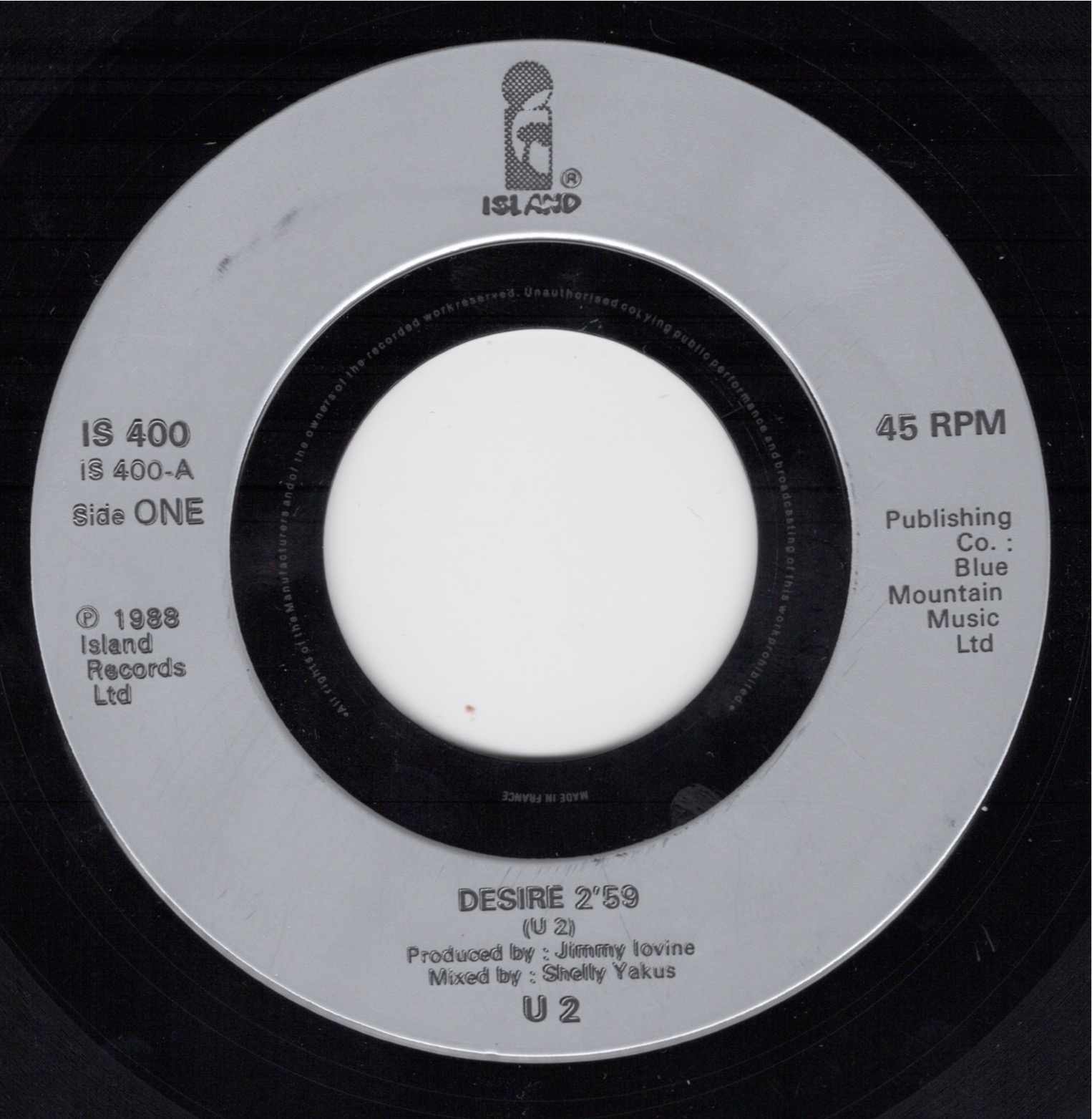 Desire fr is 400 a 1