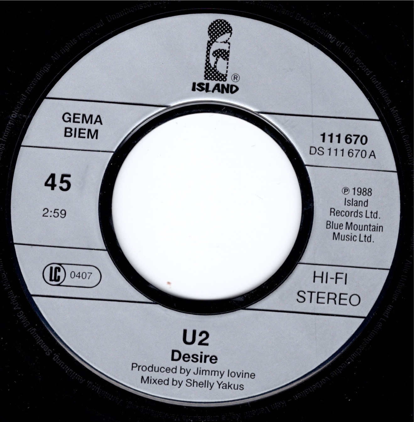 Desire ge is 111 670 a 